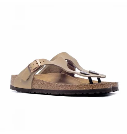 Сандалі жіночі Birkenstock Gizeh Leoi Tabacco Brown 943813