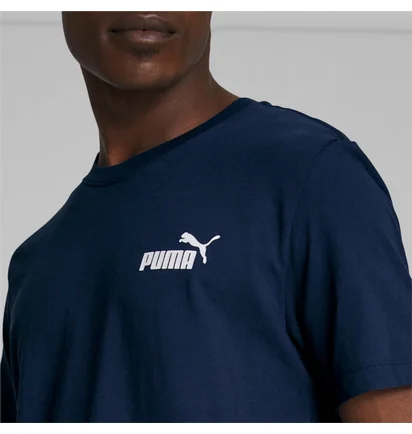 Футболка мужская Puma Essentials No. 1 Logo Tee Blue 677463-06