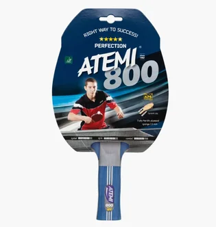 Ракетка для настільного тенісу ATEMI 800 Black DT1-10046