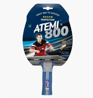 Ракетка для настольного тенниса ATEMI 800 Black DT1-10046