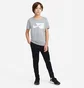Футболка детская Nike Dri-Fit Hbr Ss Top Grey DA0282-084