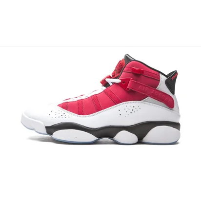 Кроссовки мужские Air Jordan 6 Rings White/Pink 322992-106