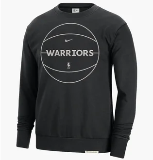 Свитшот мужской Nike Golden State Warriors Black FB3761-010