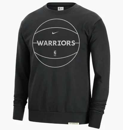 Свитшот мужской Nike Golden State Warriors Black FB3761-010