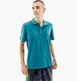 Поло мужское AUSTRALIAN Tape Stripe Polo Club Pique Blue LSUPO0060-328