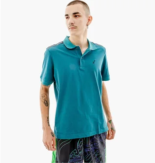 Поло мужское AUSTRALIAN Tape Stripe Polo Club Pique Blue LSUPO0060-328