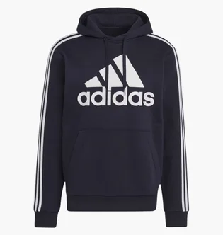 Худи мужское Adidas Box Logo 3S Fleece Black H14642
