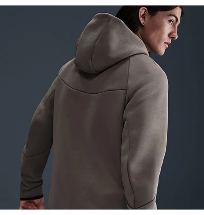 Толстовка мужская Nike Tech Fleece Fz Wr Grey HV0949-289