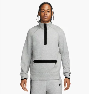 Кофта чоловіча Nike Sportswear Tech Fleece 1/2-Zip Sweatshirt Grey FB7998-063