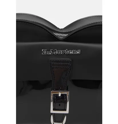 Рюкзак жіночий Dr. Martens Heart Shaped Hardware Kiev Leather Crossbody Backpack Black AC807033