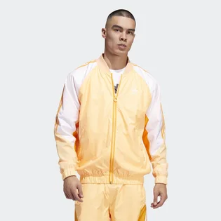 Олімпійка чоловіча Adidas Summer Sst Track Jacket Yellow/White Hc2096