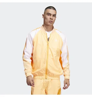 Олимпийка мужская Adidas Summer Sst Track Jacket Yellow/White Hc2096