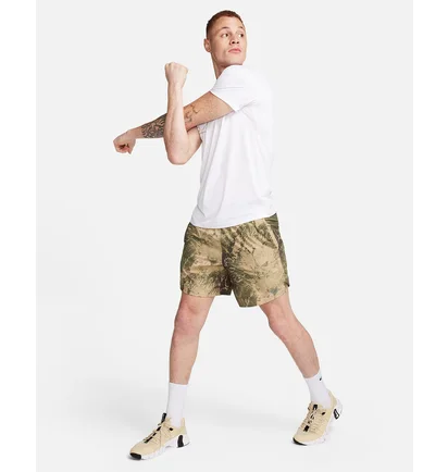 Шорты мужские Nike Df Stride 7Bf Short Aop Olive FN3314-222