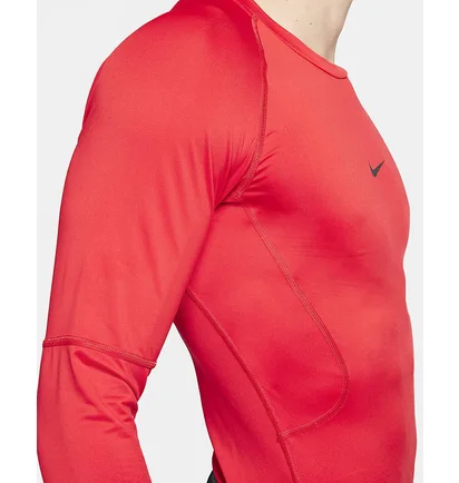 Лонгслив мужской Nike Pro Dri-Fit Fitness-Longsleeve Red FB7919-657