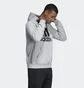Худи мужское Adidas Must Haves Badge Of Sport Hoodie Grey DT9947