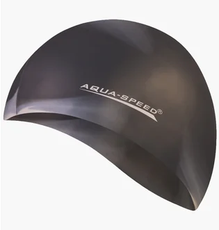 Шапочка для плавания Aqua speed Bunt 4071 Black/Grey 113-78