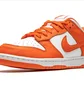 Кроссовки мужские Nike Dunk Low Retro White/Orange CU1726-101