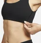 Топ женский Nike Alate All U Light-Support Lightly Lined U-Neck Sports Bra Black DV9855-010
