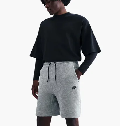 Шорти чоловічі Nike Sportswear Tech Fleece Grey IM0693-063