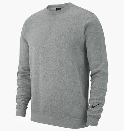 Свитшот мужской Nike Park 26 Fleece Crew Swoosh Grey IO9039-063