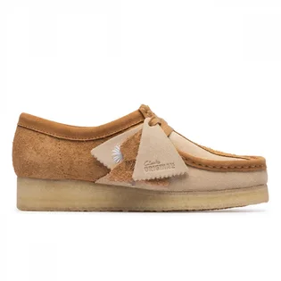 Туфлі жіночі Clarks Wallabee Beige 26176524