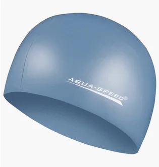 Шапочка для плавання Aqua speed Mega Blue/Metallic 100-22