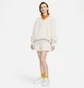 Шорти жіночі Nike Sportswear Phoenix Fleece High-Rise Shorts Beige FD1409-104