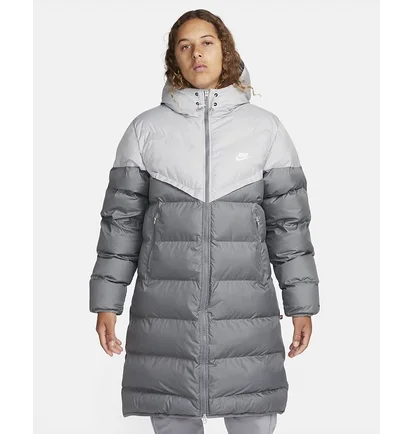 Парка чоловіча Nike Storm-Fit Windrunner Primaloft® Grey/White FB8189-084