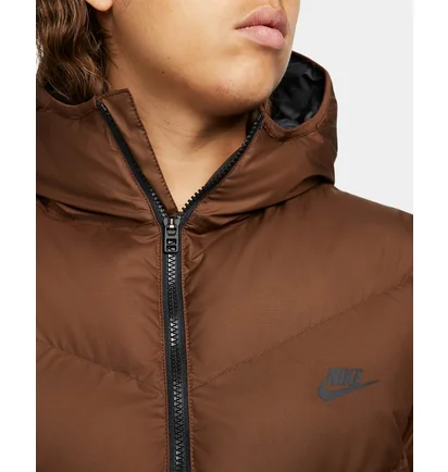 Парка чоловіча Nike Sf Wr Pl-Fld Hd Parka Brown Dr9609-259