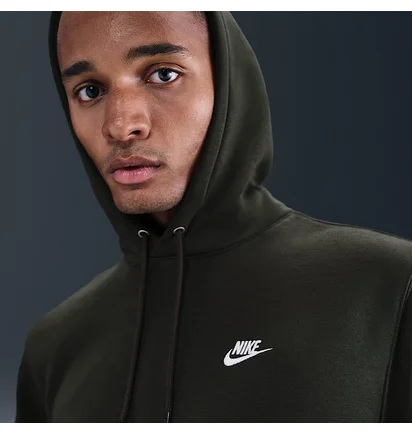 Худи мужское Nike Club Bb Po Olive FN3859-355