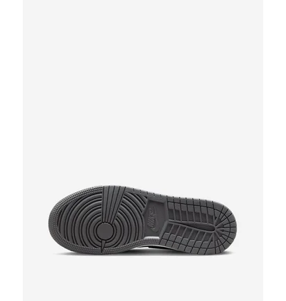Кроссовки детские Air Jordan 1 Mid Big Black/Grey DQ8423-001