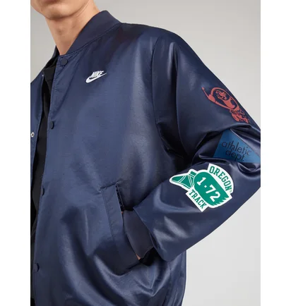 Бомбер мужской Nike Club Varsity Blue II4244-451