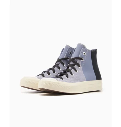 Кеды унисекс Converse Chuck 70 Patchwork Suede High Blue A06535C