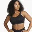Топ женский Nike Womens High-Support Padded Adjustable Sports Bra Black Dd0430-010