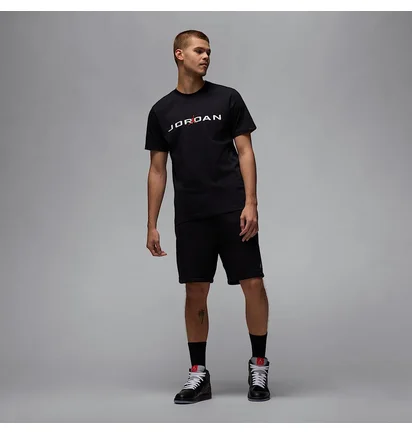 Футболка чоловіча Air Jordan Air Ss Crew Black IB7353-010
