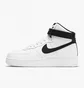 Кроссовки мужские Nike Air Force 1 07 High White CT2303-100