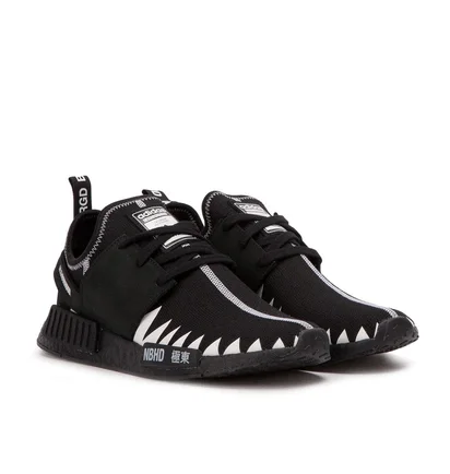 Кросівки унісекс Adidas Neighborhood X Nmd_R1 Primeknit Black DA8835