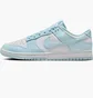 Кроссовки мужские Nike Dunk Low Light Blue/White DV0833-104
