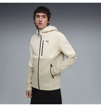 Толстовка чоловіча Puma Tech Full-Zip Beige 634415-87
