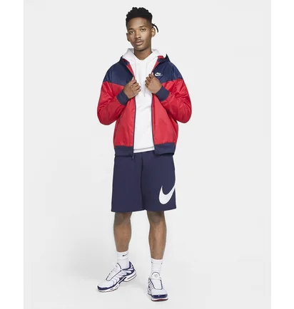 Вітровка чоловіча Nike Sportswear Windrunner Mens Hooded Jacket Blue/Red DA0001-657