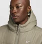 Пуховик жіночий Nike Therma-Fit Sportswear Classic Puffer Grey FZ5899-321