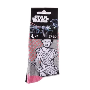 Носки детские STAR WARS Leia/Rey Black/Grey (2 пары) 83892048-1