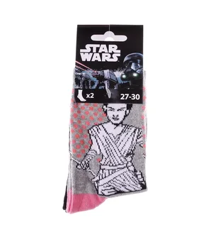 Носки детские STAR WARS Leia/Rey Black/Grey (2 пары) 83892048-1