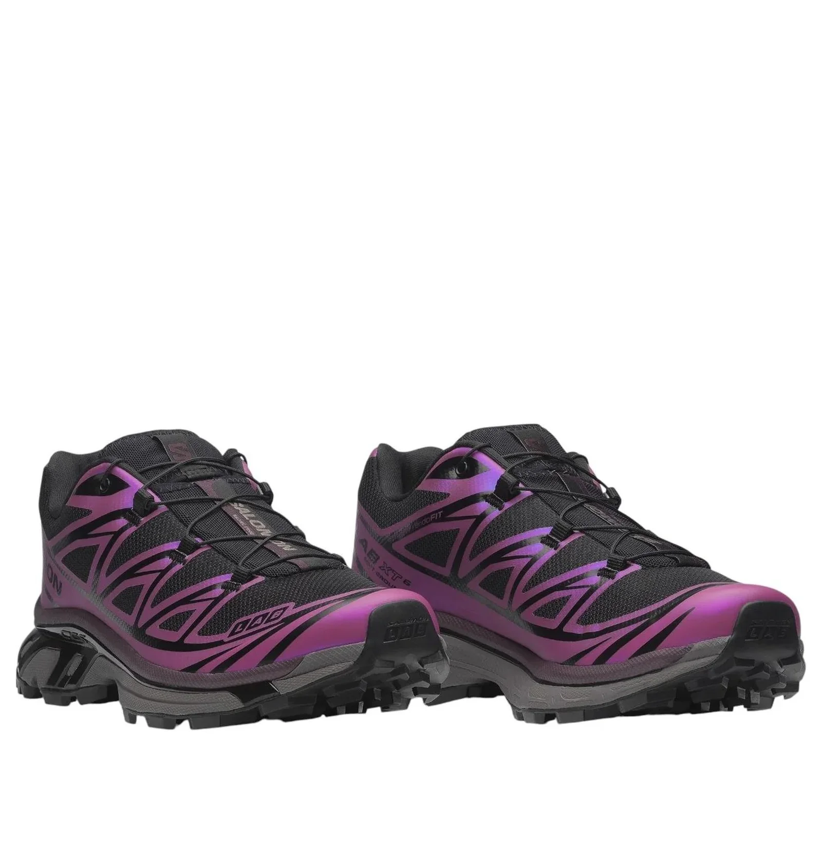 ᐉ Кроссовки мужские Salomon Xt-6 Iridescent Black/Violet 477956