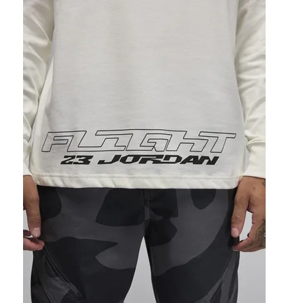 Лонгслів чоловічий Air Jordan T-Shirt Mvp Beige FZ1971-133