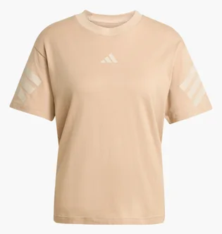 Футболка жіноча Adidas Future Icons 3-Stripes Beige JW7840