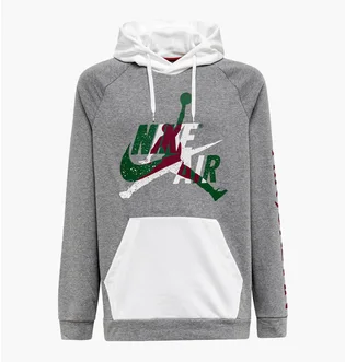 Худи мужское Air Jordan Jumpman Classics Fleece Hoodie Grey CK2852-093