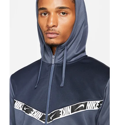 Толстовка чоловіча Nike Sportswear MenS Full-Zip Hoodie Blue DM4672-437