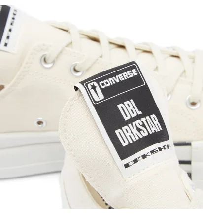 Кеди чоловічі Converse X Rick Owens Dbl Drkstar Ox Beige A04955C