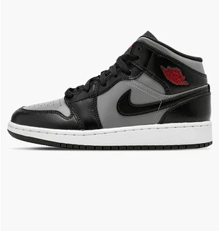 Кроссовки детские Nike 1 Mid Shadow Red Gs Grey 554725-096